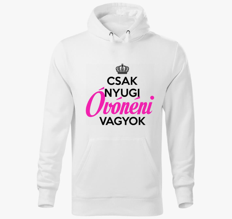 Csak nyugi, sem - pulover s kapuco