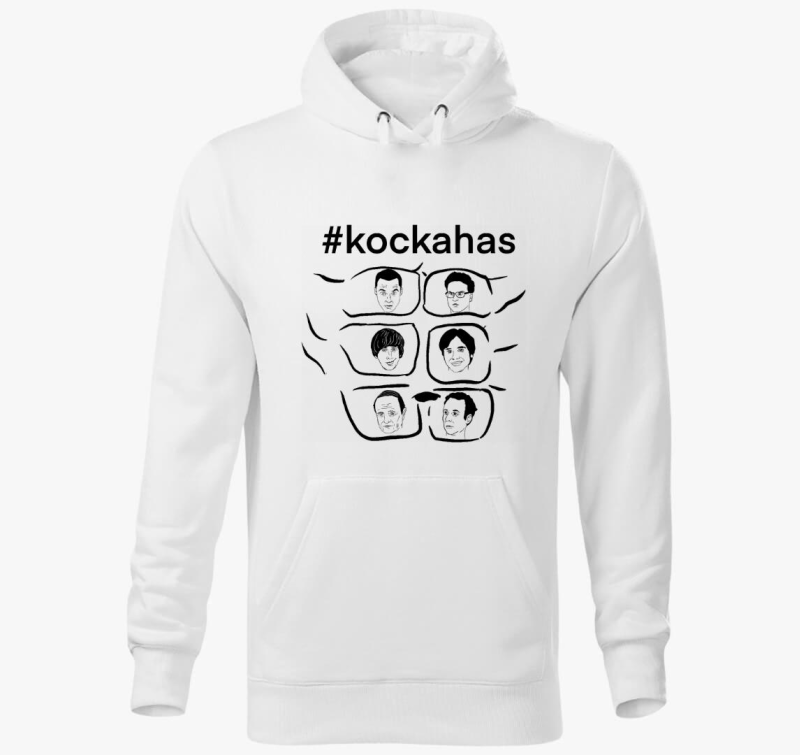 Kredit kockahas pulover s kapuco