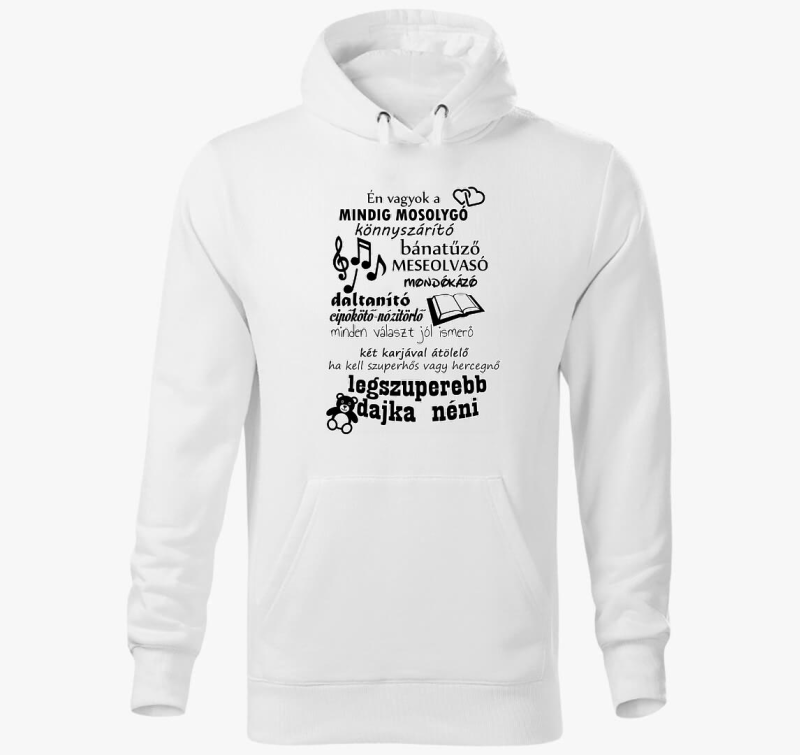 Legszuperebb dajka - Dajka pulover s kapuco