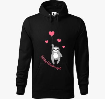 Valentin napi pulover s kapuco