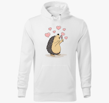 Valentin napi pulover s kapuco