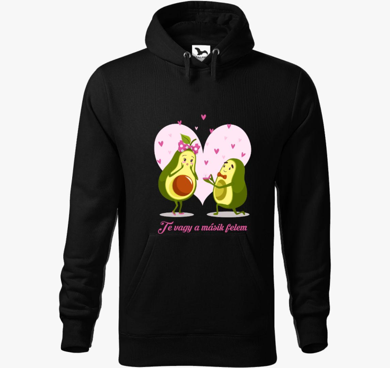 Te ali felem pulover s kapuco