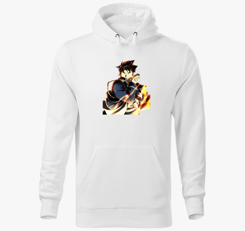 Fullmetal Alchemist Roy Mustang pulover s kapuco