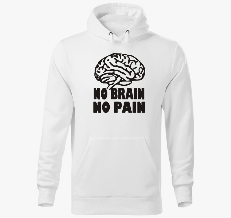 Agy nincs - smešno pulover s kapuco