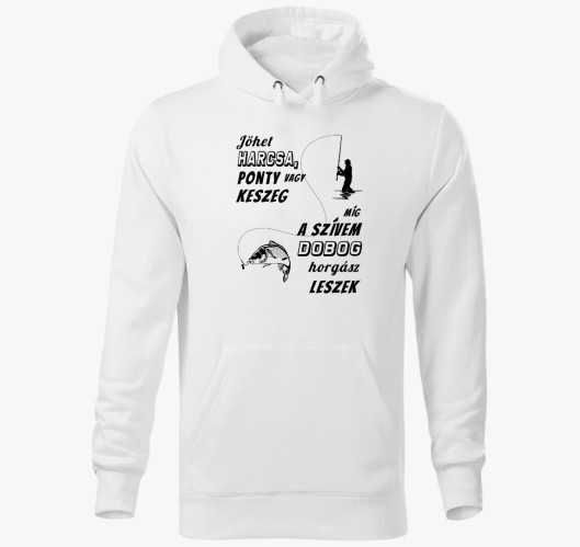 Ribič leszek pulover s kapuco