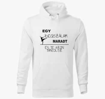 Humorno balettos pulover s kapuco