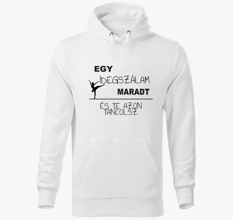 Humorno balettos pulover s kapuco