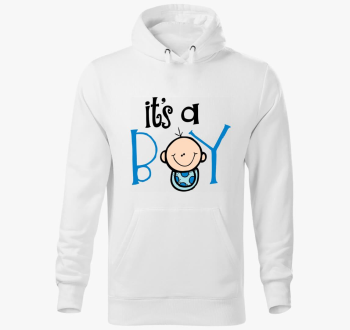 Kisfiam lesz pulover s kapuco