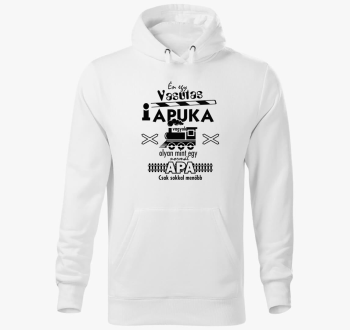 Železničar apuka pulover s kapuco