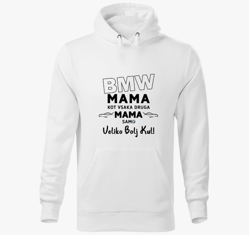 II. BMW-s anyuka pulover s kapuco