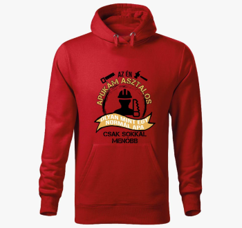 Asztalos pulover s kapuco