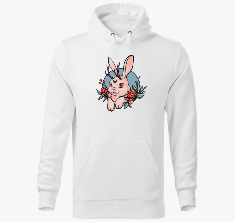 Nyuszis pulover s kapuco