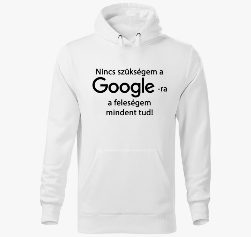 Google vs pulover s kapuco