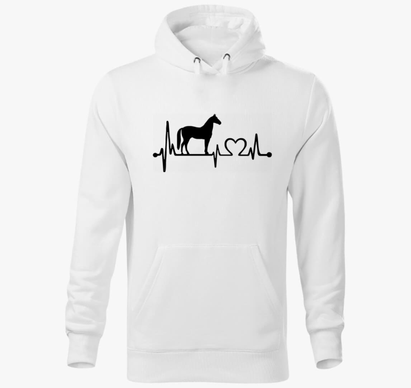 Lovas pulover s kapuco