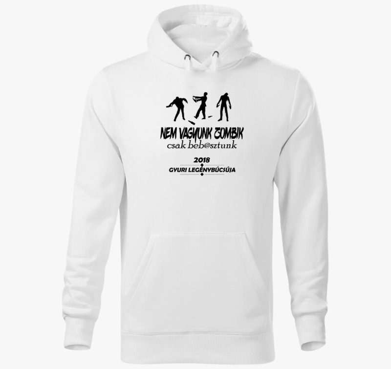Ne vagyunk zombik, csak beb@sztunk pulover s kapuco