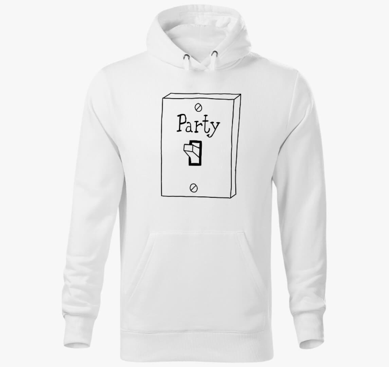 Bulira fel! - vonalrajzos pulover s kapuco