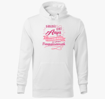 Legeslegjobb babica pulover s kapuco