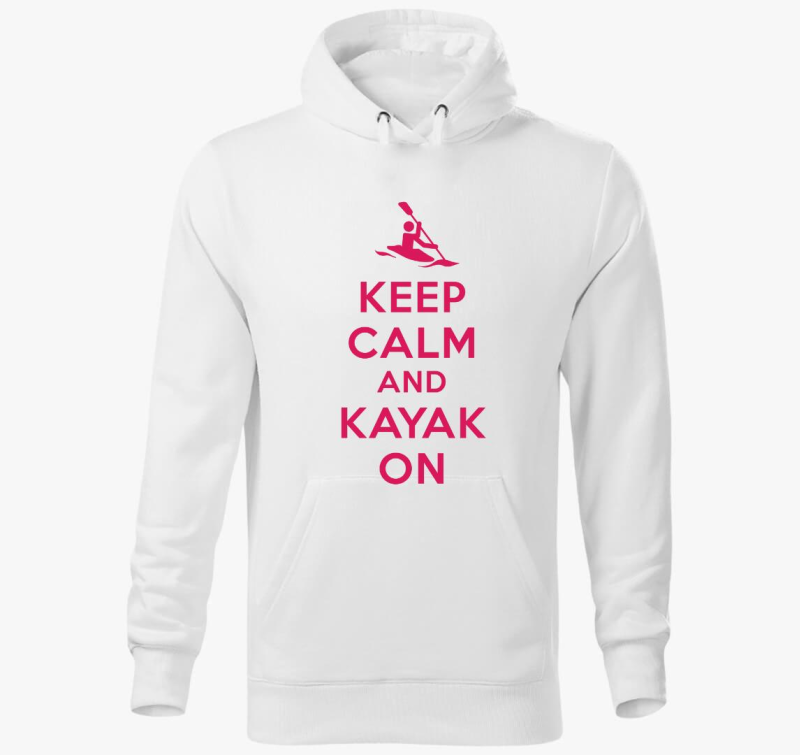 Keep calm keep kayak ON pulover s kapuco