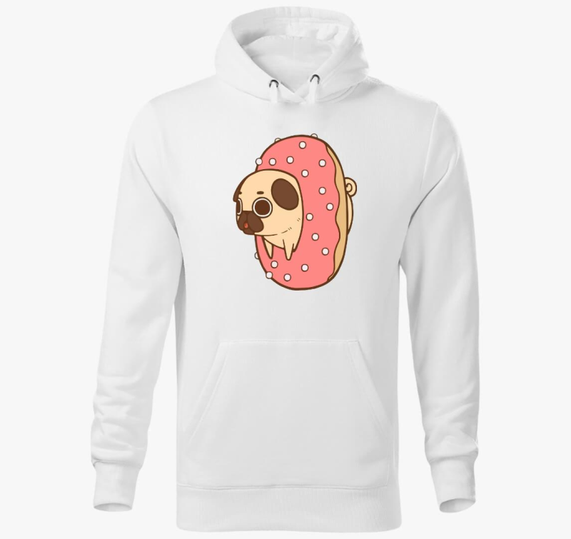 Mopszos pulover s kapuco