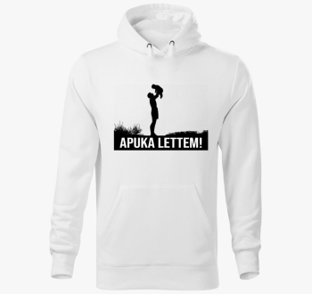 Apuka lettem pulover s kapuco