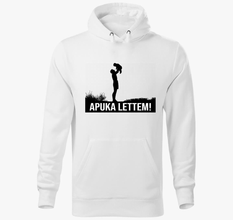 Apuka lettem pulover s kapuco