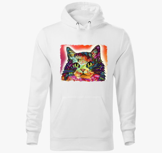 Macskusz pulover s kapuco