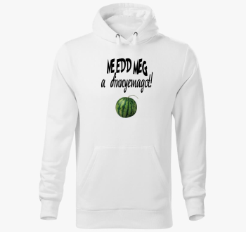 Smešno kismama pulover s kapuco