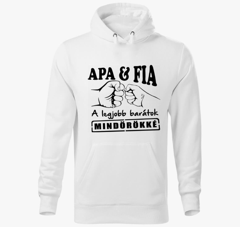 Oče in Fia legjobb pulover s kapuco