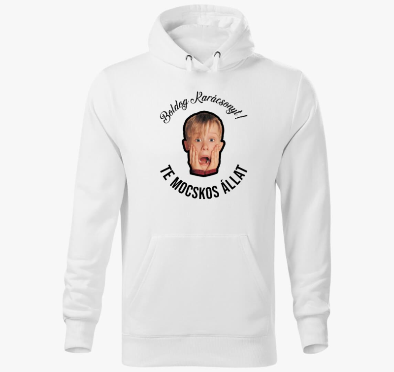 Boldog te mocskos pulover s kapuco