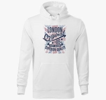 London Original - pulover s kapuco
