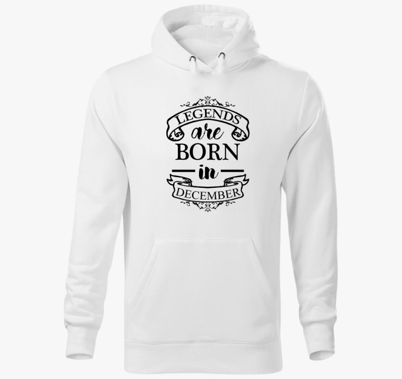 Legends Are Born In... pulover s kapuco