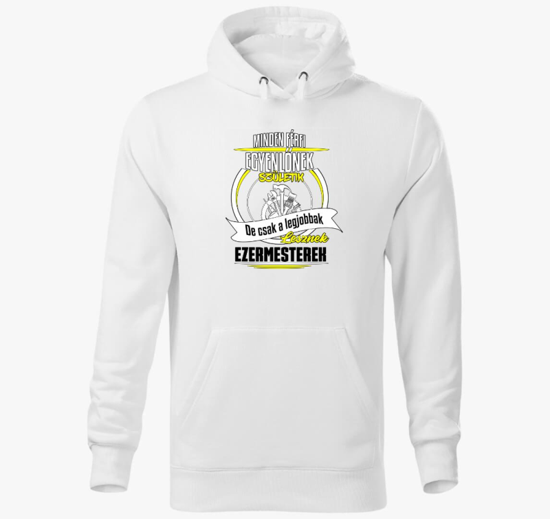 Ezermester pulover s kapuco