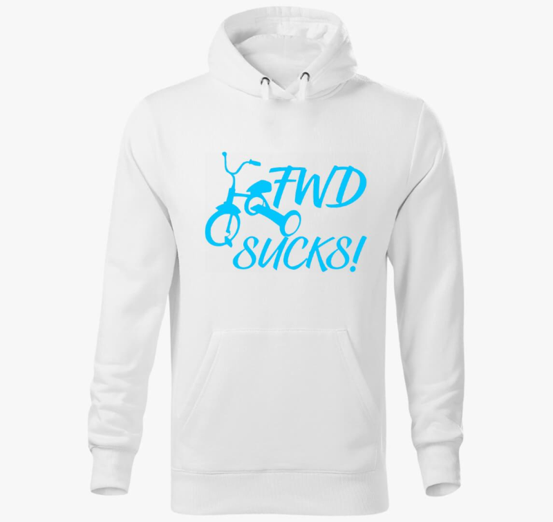 FWD Sucks! pulover s kapuco