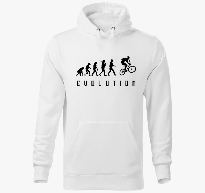 Biciklis pulover s kapuco