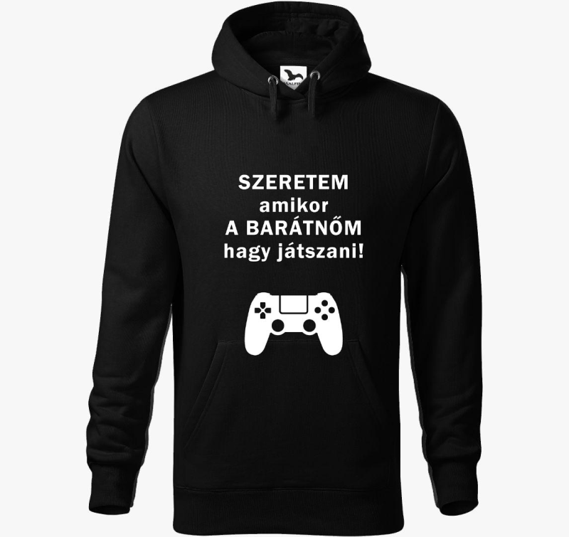 Szeretem mikor hagy pulover s kapuco