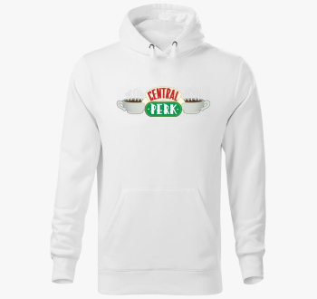 Central Perk pulover s kapuco