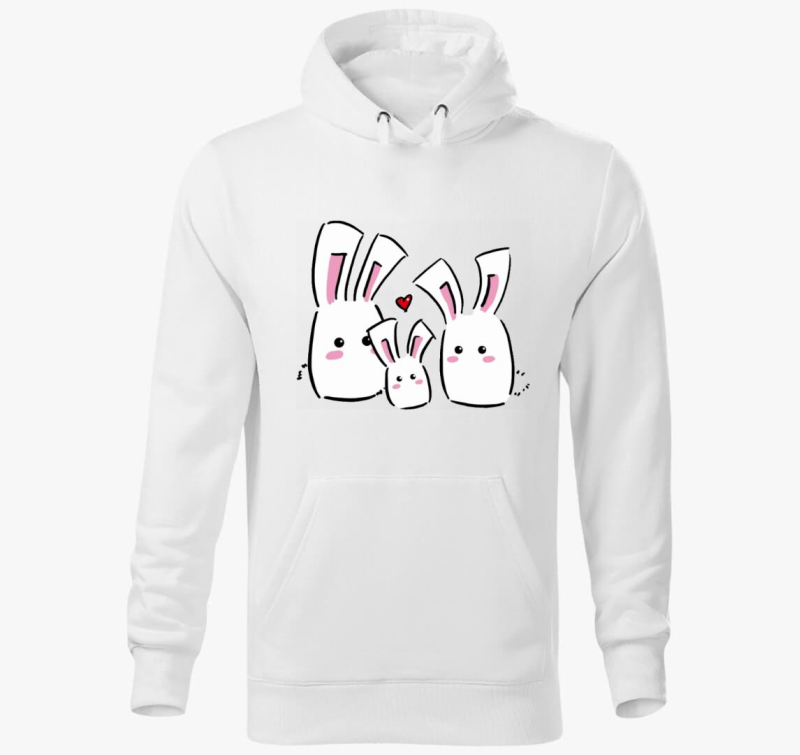 Nyuszis pulover s kapuco