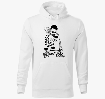 Heart bae (Salt bae) pulover s kapuco