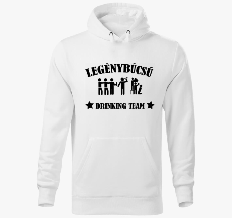 Drinking Team pulover s kapuco