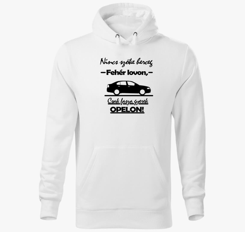 Opeles pulover s kapuco