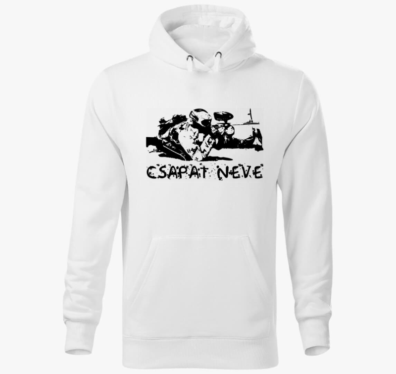 Paintballos pulover s kapuco