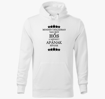 Oče pulover s kapuco