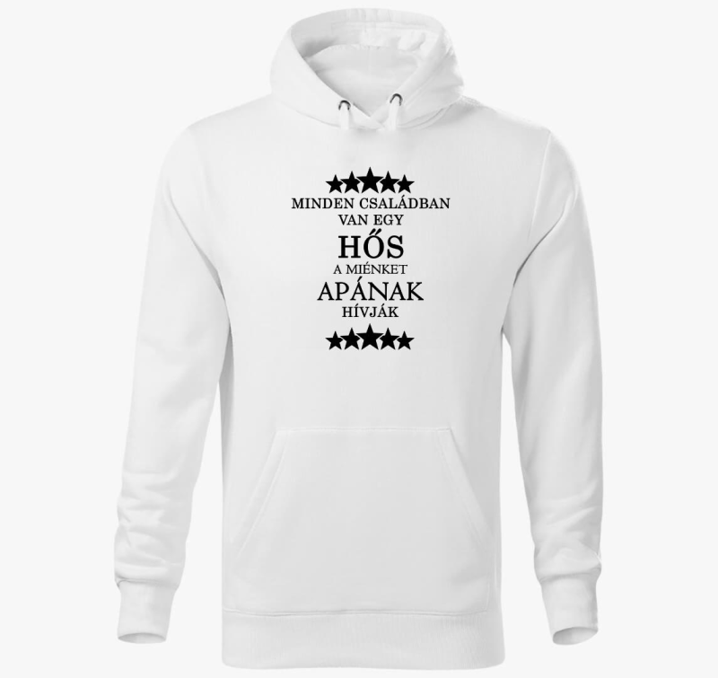 Oče pulover s kapuco