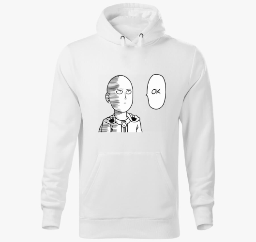 One Punch Man Saitama OK pulov...