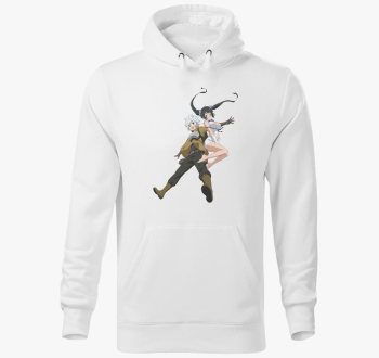 Danmachi pulover s kapuco