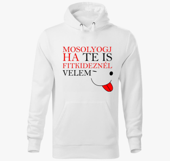 Fit kid pulover s kapuco