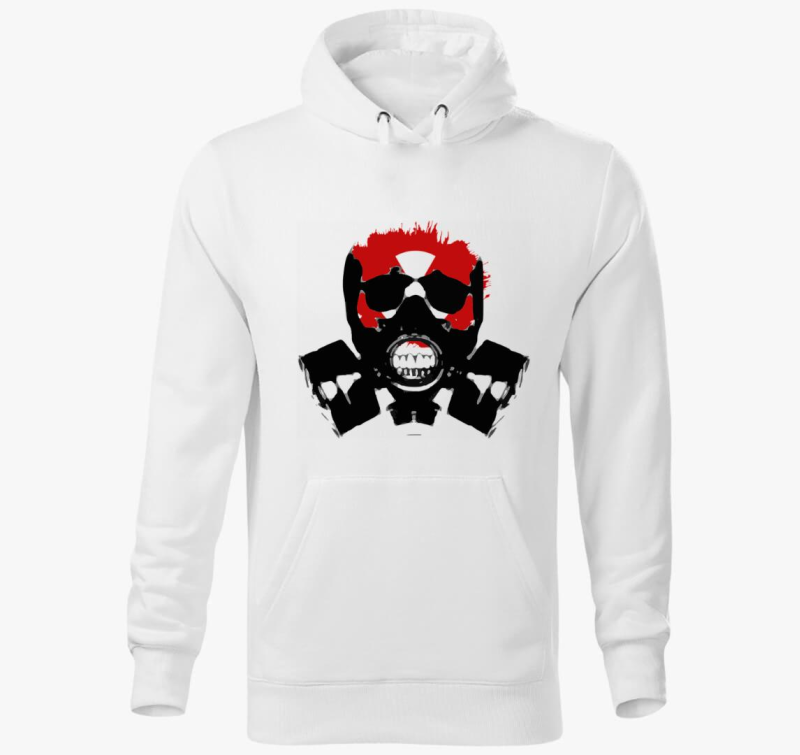 Gasmask pulover s kapuco