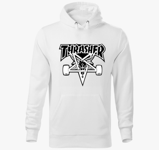Trasher pulover s kapuco