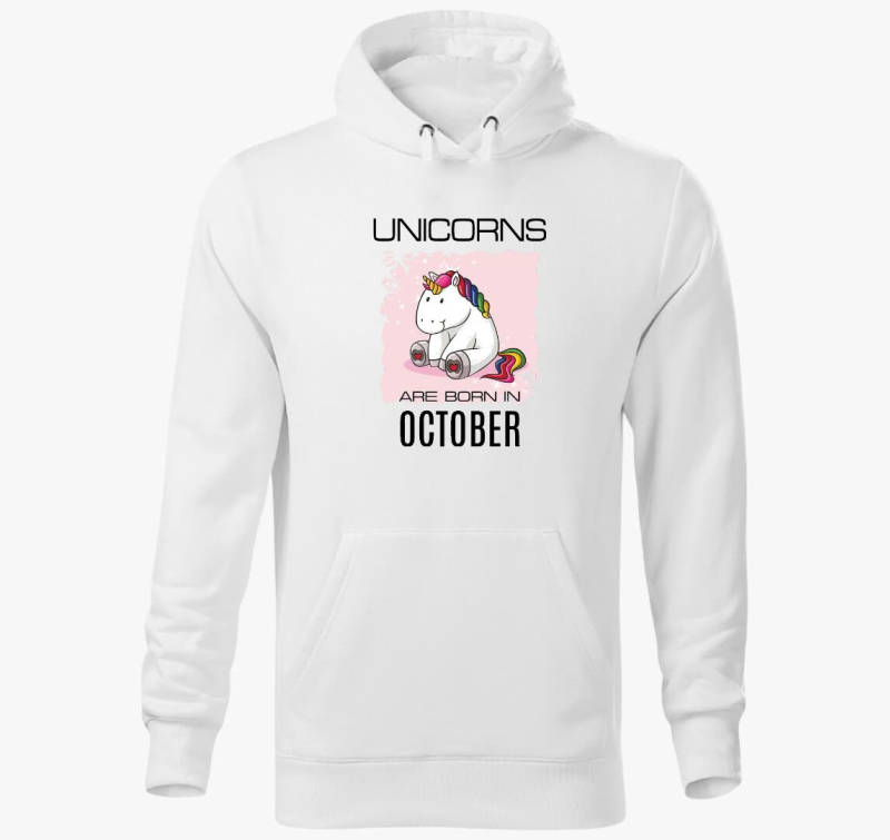 Unikornisos pulover s kapuco