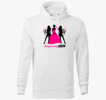 Menyasszony security pulover s kapuco